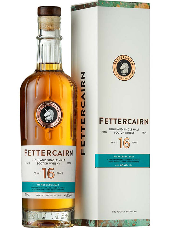 早い者勝ち！タイムセール！Old Fettercairnウイスキー Fettercairn 16 Year Old Scotch Whisky | Aged Highland Single Malt