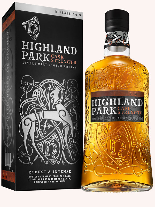 ウイスキー HIGHLANDPARK CASK STRENGTH RELEASE NO. 5 Highland Park Cask Strength Scotch Whisky Release No. 5 – Del Mesa