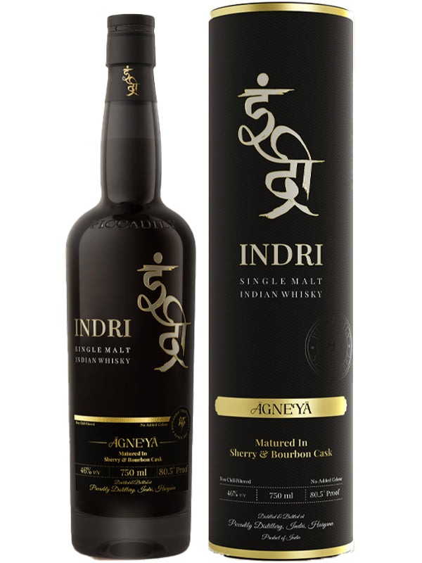 Indri Agneya Single Malt Indian Whisky – Del Mesa Liquor