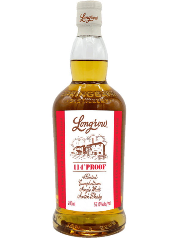 ウイスキー Longrow Single Malt Scotch Whisky 70cl Longrow Scotch Whisky 114 Proof | Rare High-Proof Peated