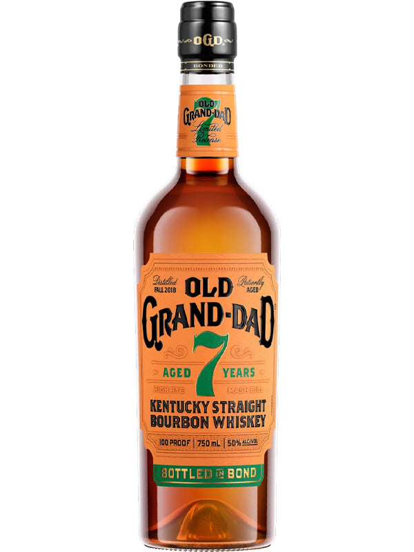 Old Grand Dad 7 Year Old Bottled in Bond Bourbon Whiskey