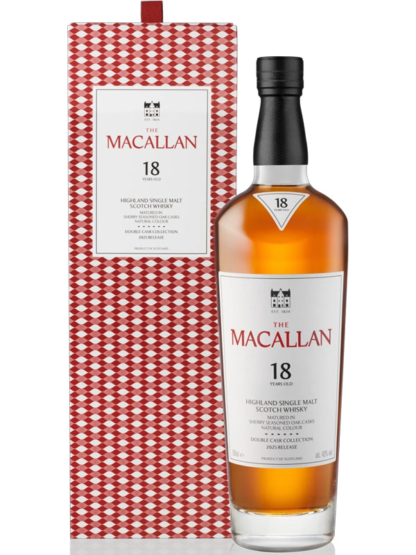 The Macallan 18 Year Old Double Cask Scotch Whisky 2025 – Del Mesa