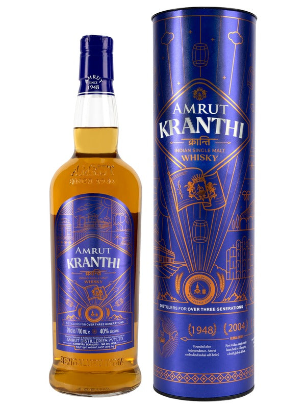 Amrut Kranthi Indian Single Malt Whisky