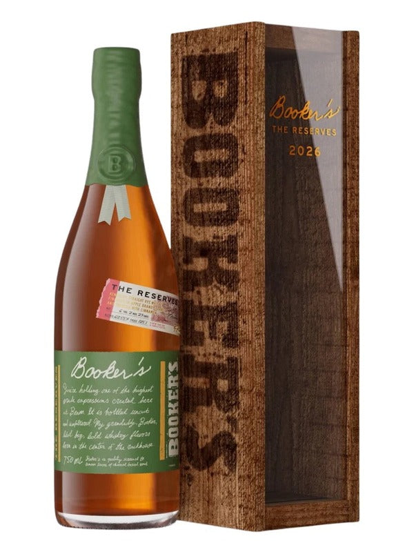 Booker's The Reserves 6 Year Old Rye Whiskey 2026