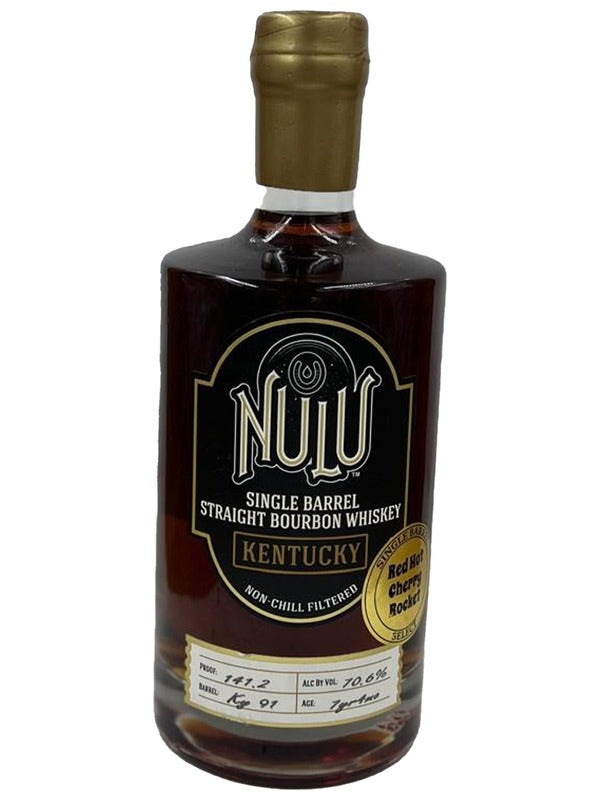 Nulu Single Barrel Red Hot Cherry Rocket 7 Year Old Bourbon Whiskey at Del Mesa Liquor