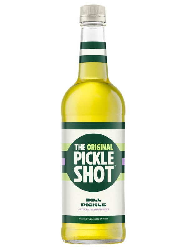 The Original Pickle Shot Dill Pickle Flavored Vodka bottle
