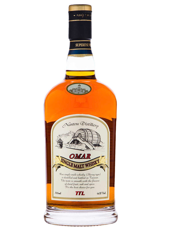 Omar Sherry Cask Single Malt Taiwanese Whisky at Del Mesa Liquor