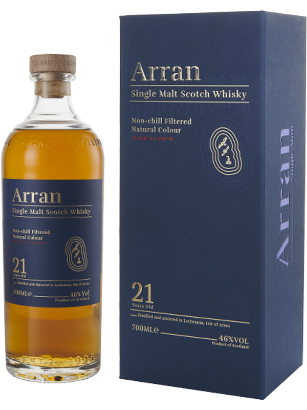 Arran 21 Year Single Malt Scotch