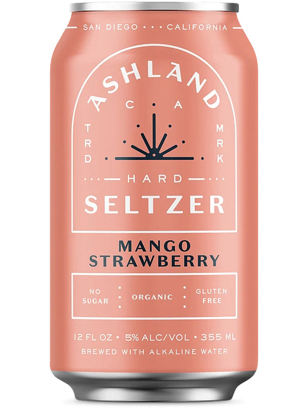 Ashland Hard Seltzer Mango Strawberry at Del Mesa Liquor