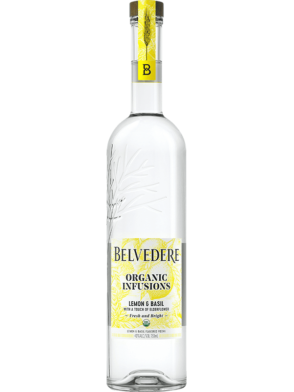 Belvedere Vodka Organic Infusions Lemon & Basil at Del Mesa Liquor