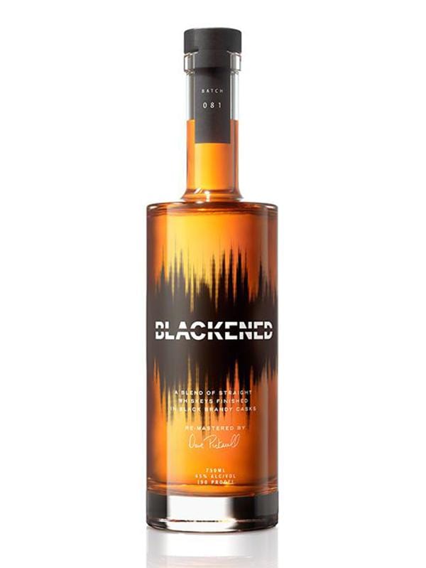Blackened American Whiskey by Metallica at Del Mesa Liquor
