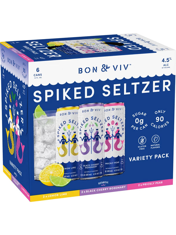 Bon & Viv Hard Seltzer Variety Pack at Del Mesa Liquor