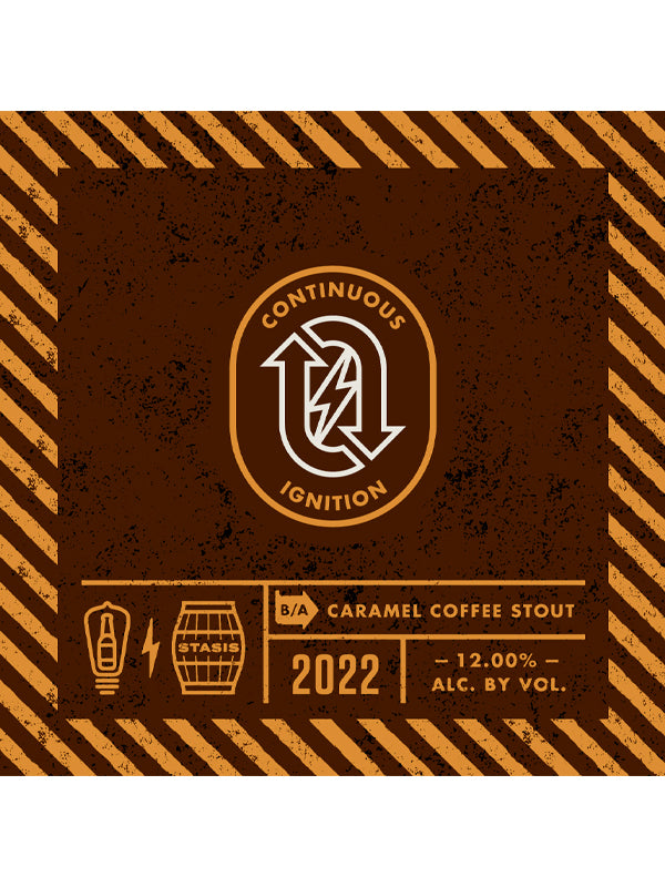 Bottle Logic Brewing 'Continuous Ignition' BA Caramel Coffee Stout 2022 at Del Mesa Liquor
