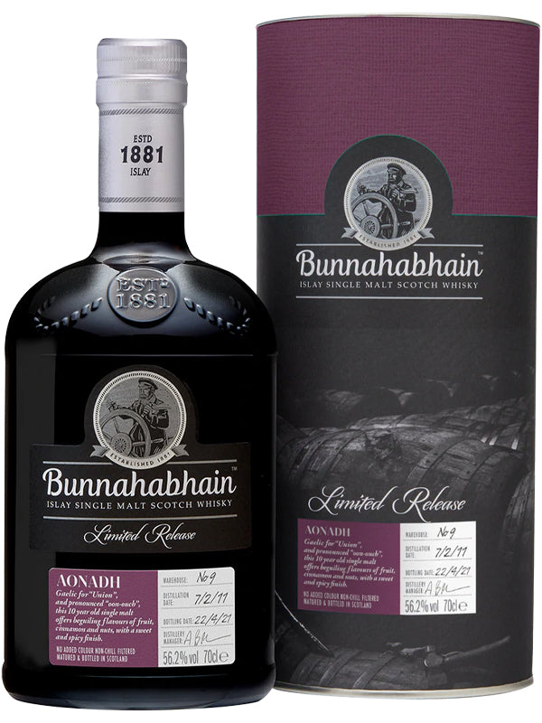 Bunnahabhain Aonadh 10 Year Old Scotch Whisky at Del Mesa Liquor