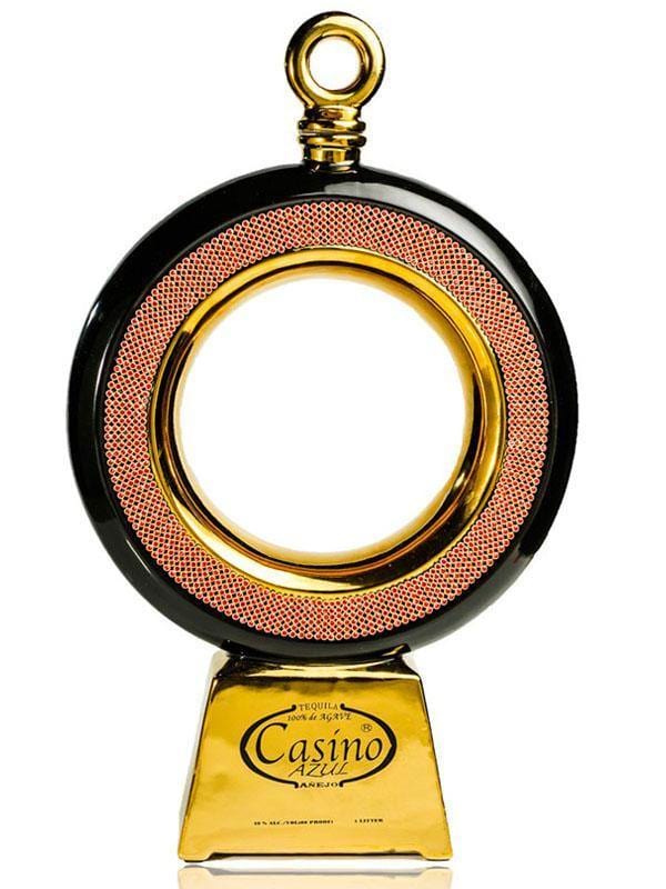 Casino Azul The Gold Ring Tequila Anejo Del Mesa Liquor