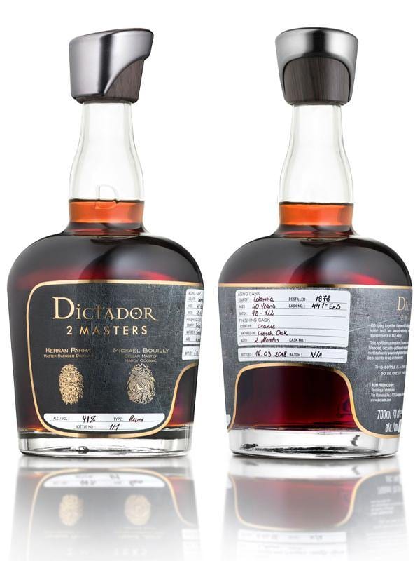 Dictador 2 Masters Hardy Cognac 1984 Edition Rum at Del Mesa Liquor