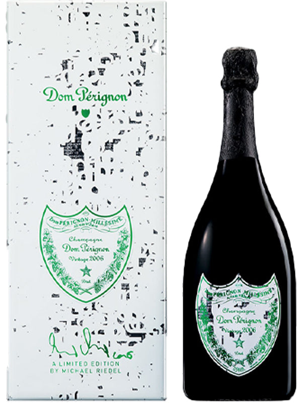 Dom Perignon Brut Champagne Limited Edition by Michael Riedel 2006 at Del Mesa Liquor