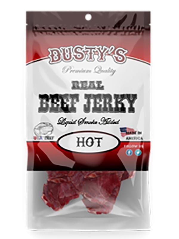 Dusty's Hot Beef Jerky at Del Mesa Liquor