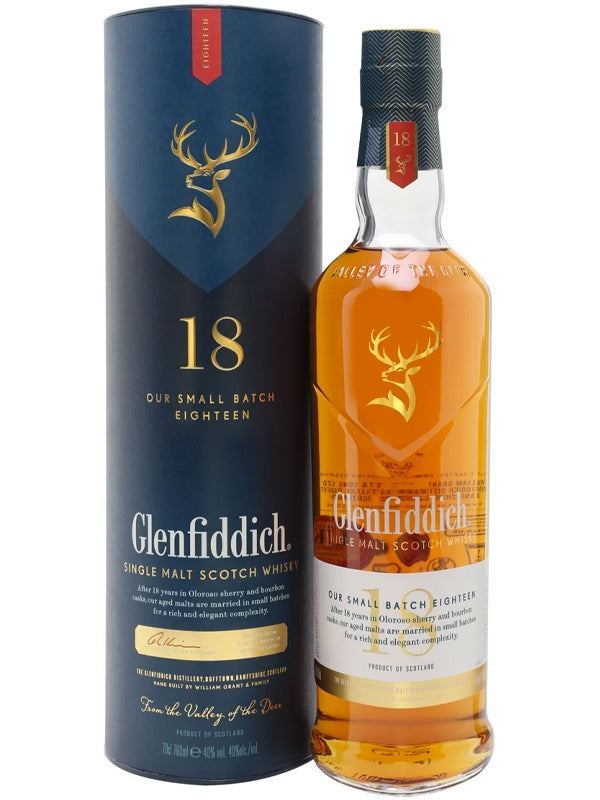 Glenfiddich 18 Year Old Scotch Whisky at Del Mesa Liquor