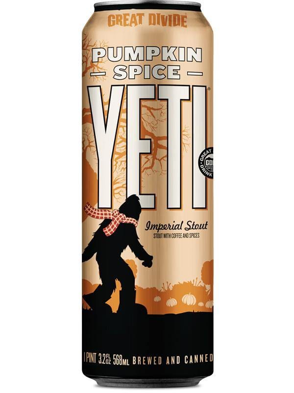 Great Divide Pumpkin Spice Yeti Imperial Stout