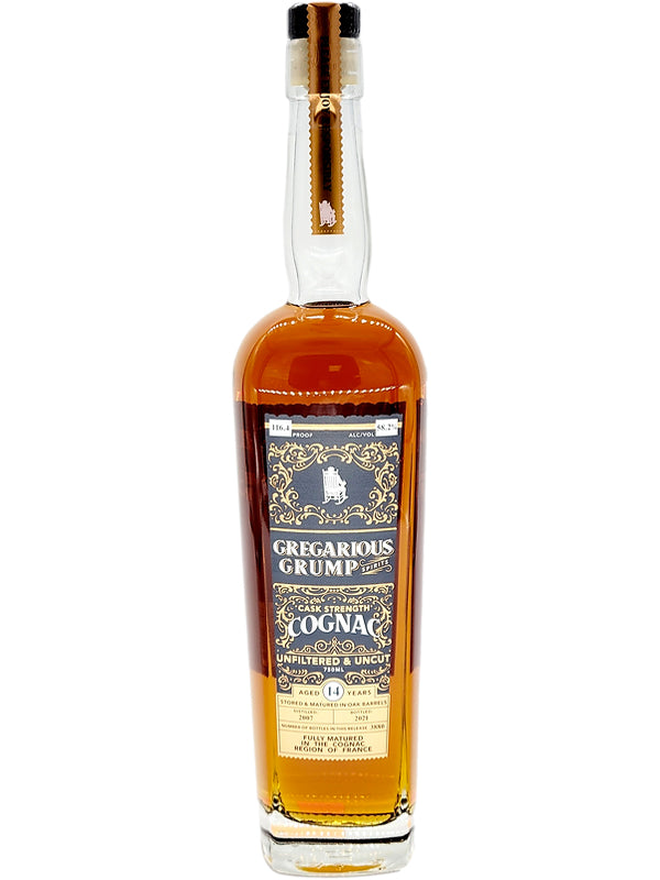 Gregarious Grump 14 Year XXO Multi Cru Blend Cognac at Del Mesa Liquor
