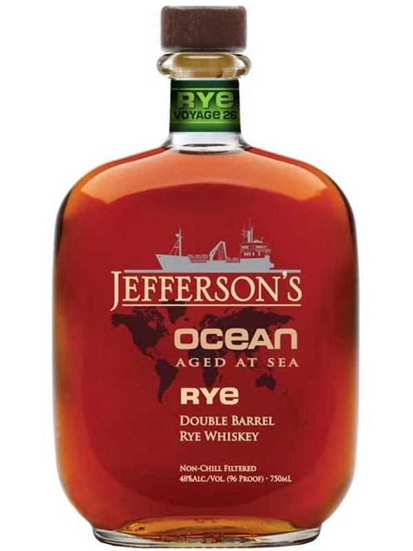 Jefferson's Ocean Aged At Sea Voyage 26 Double Barrel Rye Whiskey at Del Mesa Liquor