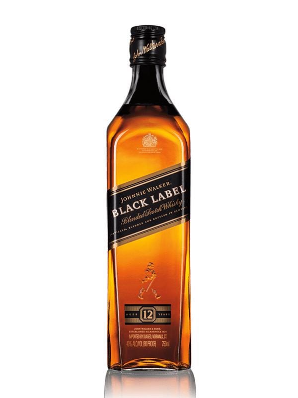 Johnnie Walker Black Label Scotch Whisky at Del Mesa Liquor