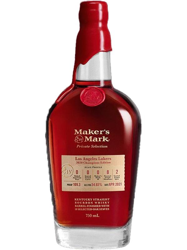 Maker’s Mark Private Selection: Los Angeles Lakers – 2020 Champions Edition at Del Mesa Liquor
