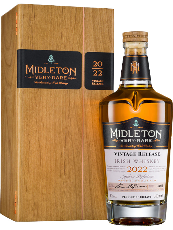 Midleton Very Rare Vintage Release 2022 at Del Mesa Liquor