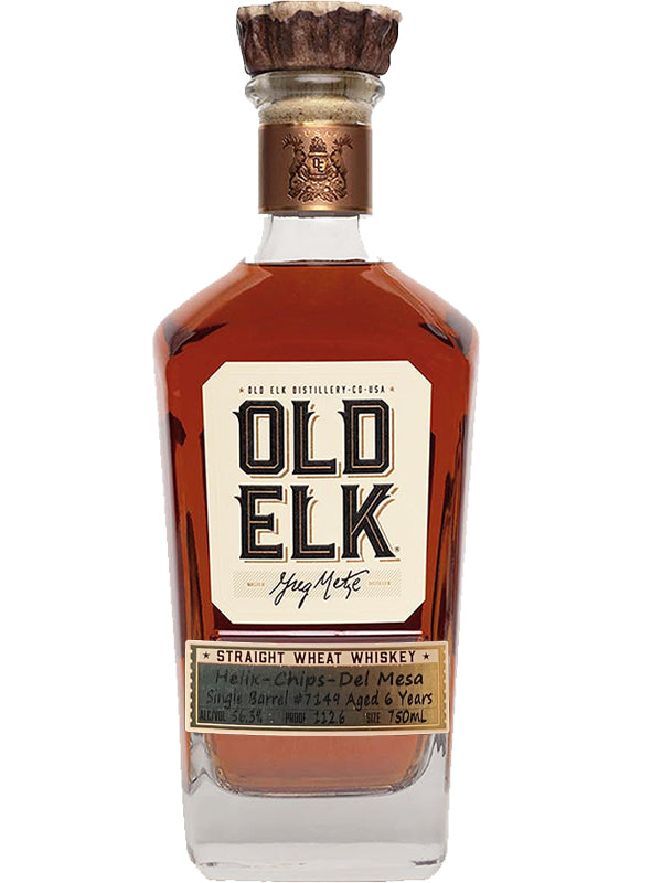Old Elk 'Roostelk' Straight Wheat Whiskey Single Barrel #7149 at Del Mesa Liquor