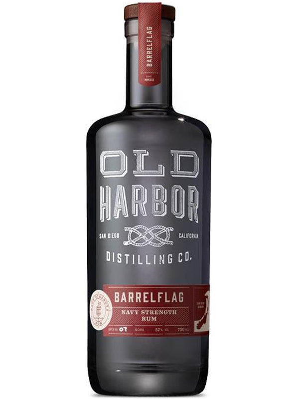 Old Harbor Distilling Co. Barrelflag Navy Strength Rum at Del Mesa Liquor