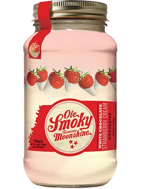 Ole Smoky White Chocolate Strawberry Cream Liqueur at Del Mesa Liquor