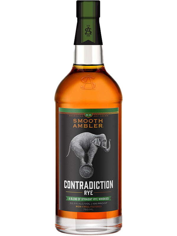 Smooth Ambler Contradiction Rye Whiskey