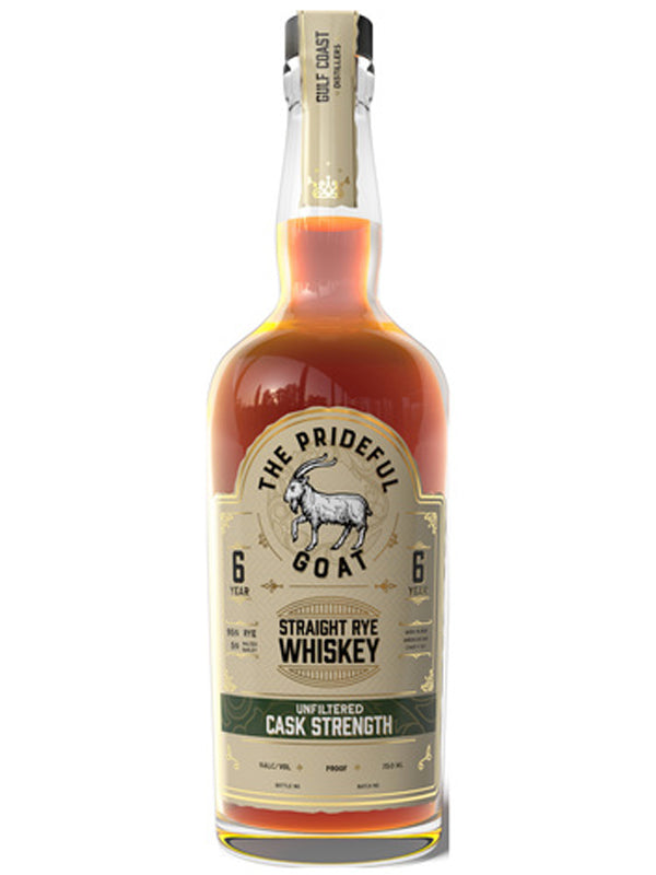The Prideful Goat 6 Year Old Cask Strength Rye Whiskey at Del Mesa Liquor