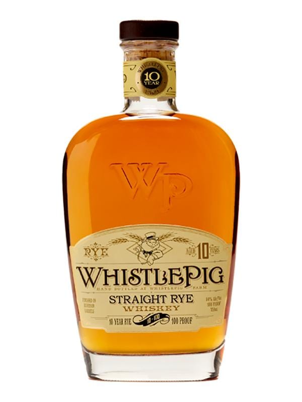 WhistlePig 10 Year Old Rye Whiskey at Del Mesa Liquor