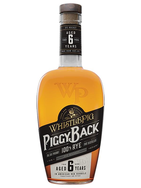 WhistlePig PiggyBack 6 Year Old Rye Whiskey at Del Mesa Liquor