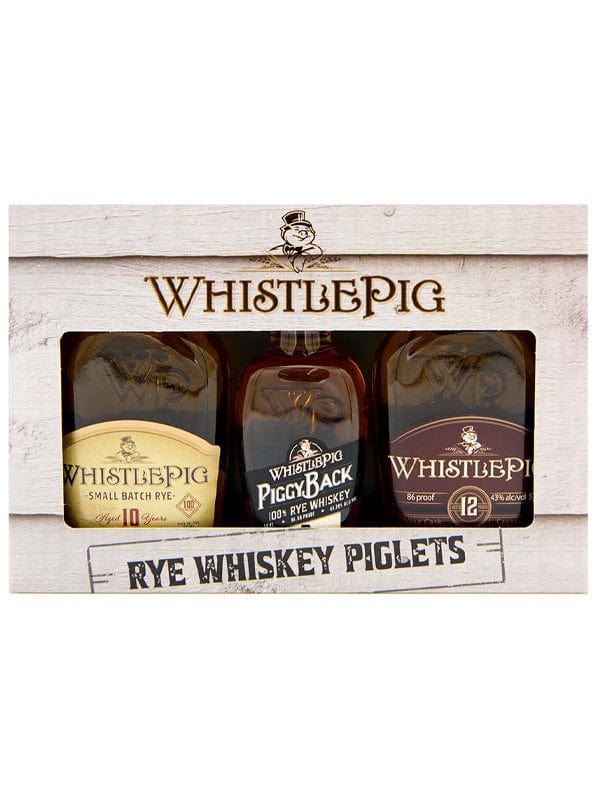 WhistlePig "Rye Whiskey Piglets" Flight 50mL at Del Mesa Liquor