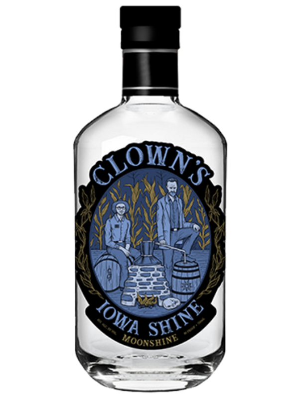 Slipknot Clown’s Iowa Shine Corn Whiskey at Del Mesa Liquor