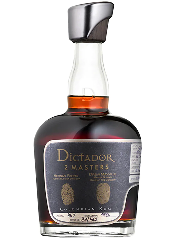 Dictador 2 Masters Barton Blended 36 Year Old Rum at Del Mesa Liquor