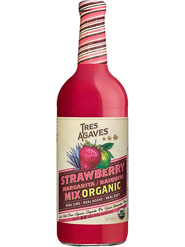 Tres Agaves Organic Strawberry Margarita Mix at Del Mesa Liquor