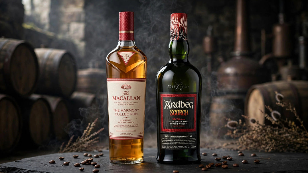 The Macallan Harmony Collection Intense Arabica and Ardbeg Scorch Limited Edition Scotch Whisky at Del Mesa Liquor