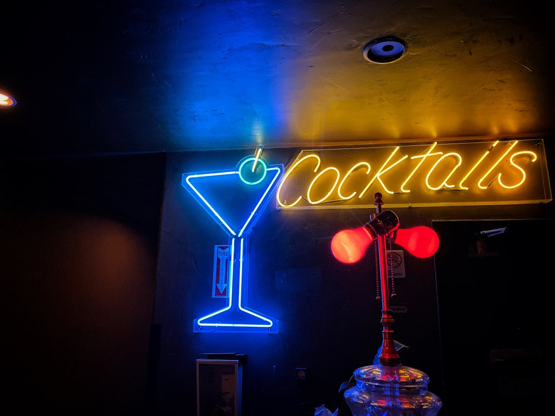Cocktails neon signage