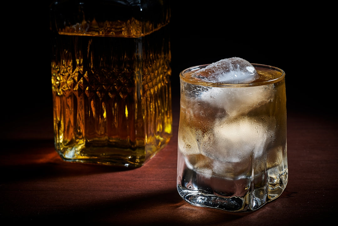clear drinking glass