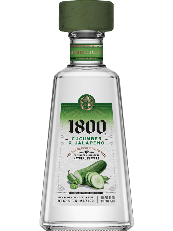 1800 Cucumber & Jalapeno Blanco Tequila at Del Mesa Liquor