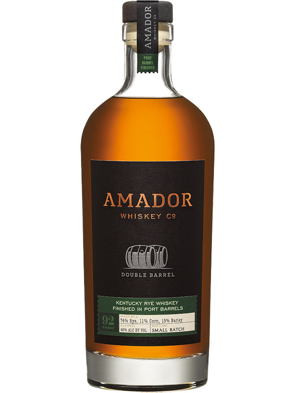 Amador Whiskey Co Double Barrel Rye Whiskey Finished in Port Barrels at Del Mesa Liquor