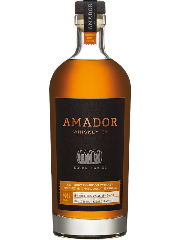 Amador Whiskey Co Double Barrel Wheated Bourbon Whiskey Finished in Chardonnay Barrels at Del Mesa Liquor