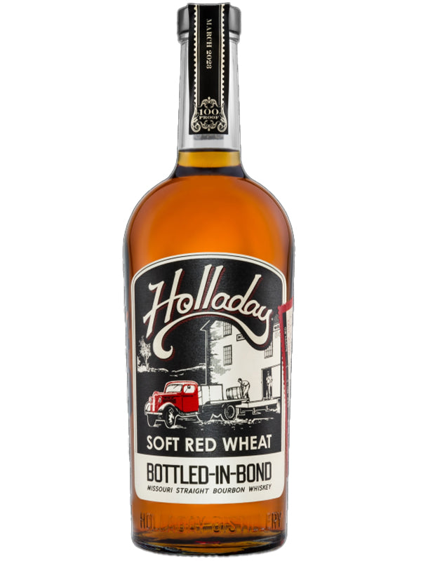 Ben Holladay Soft Red Wheat Bottled In Bond Bourbon Whiskey