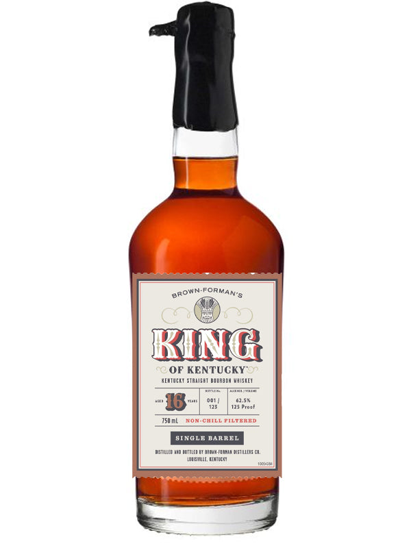 Brown-Forman King of Kentucky 16 Year Old Single Barrel Bourbon Whiskey 2023