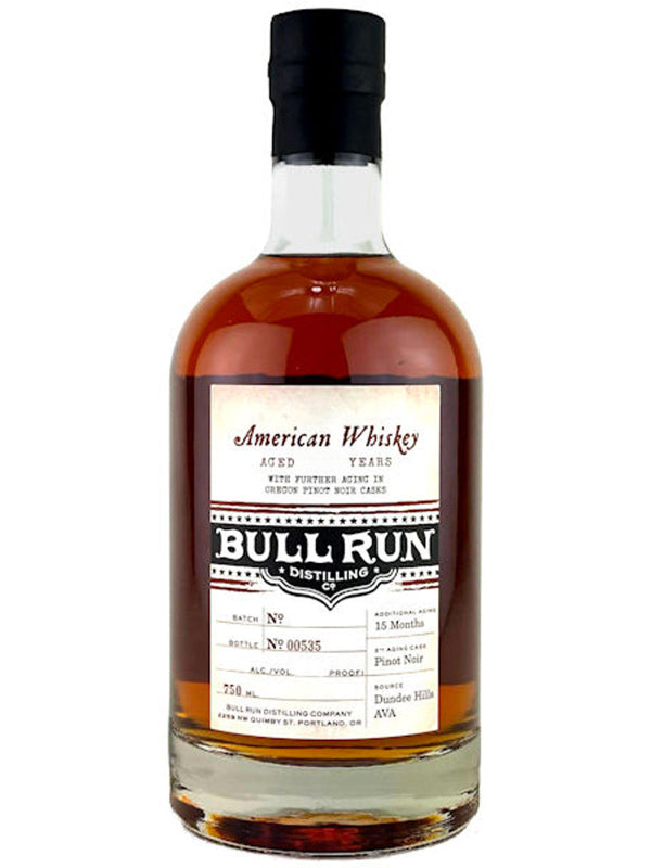Bull Run 15 Year Old Pinot Noir Finished American Whiskey at Del Mesa Liquor