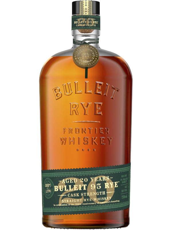 Bulleit 20 Year Old Cask Strength Rye Whiskey